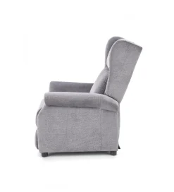 Fotel rozkładany AGUSTIN 75 cm szary