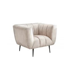 Fotel Scarlett 106 cm szampański beż