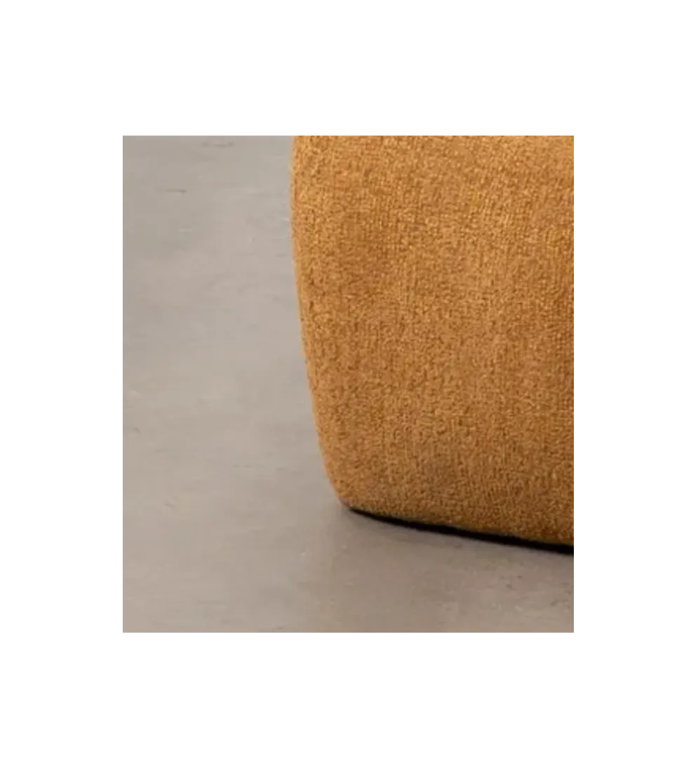 Fotel SELO 64 cm musztardowy