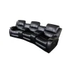 Fotel trzyosobowy DALLAS Hollywood 295 cm czarny