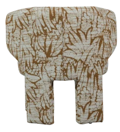 Fotel UPKE 76 cm szary brązowy