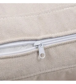 Fotel ZABERMA 88 cm naturalny biały