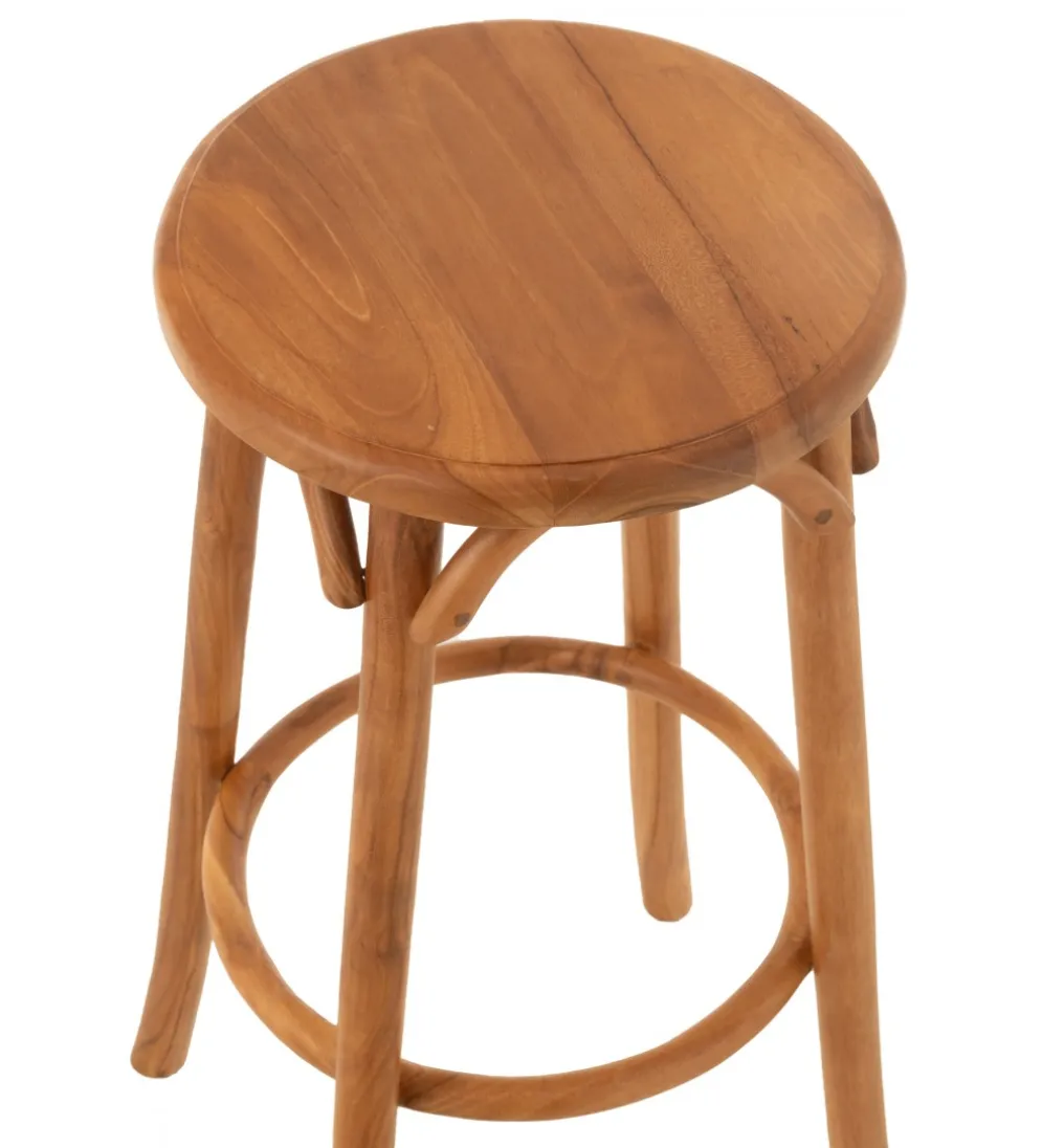 Hoker ALI naturalny drewno teak