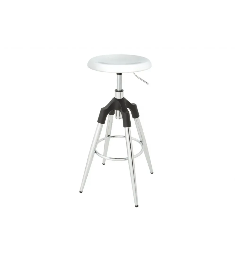 Hoker INDUSTRIAL chromowany metal srebrny