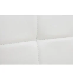 Hoker MODENA od 92 cm do 115 cm 360 stopni obrotu biały skórzany