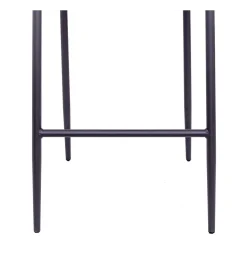 Hoker ogrodowy NIVA 112 cm naturalny czarny