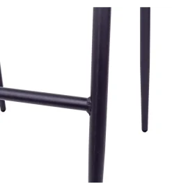 Hoker ogrodowy NIVA 112 cm naturalny czarny