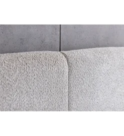 Łóżko ART DECO 180 x 200 cm bouclé beżowe