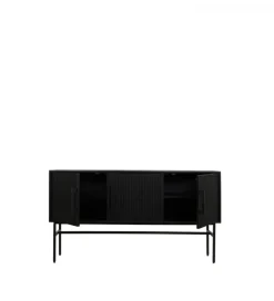 Komoda ABAGE 150 cm czarna