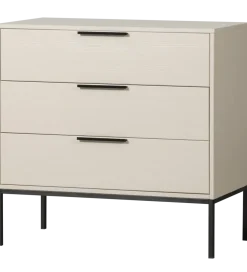 Komoda ADAM 94 cm drewno sosny dust