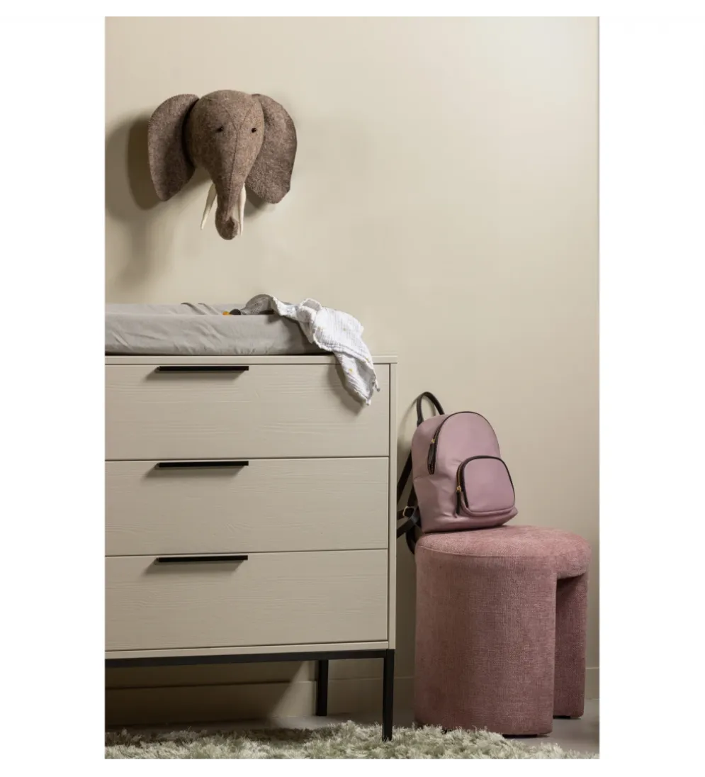 Komoda ADAM 94 cm drewno sosny dust