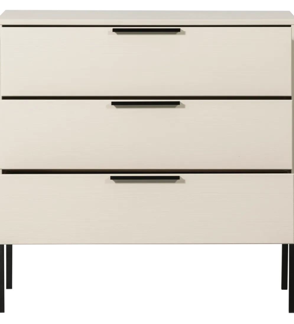 Komoda ADAM 94 cm drewno sosny dust