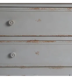 Komoda ALIEY 80 cm drewno jodła kremowy