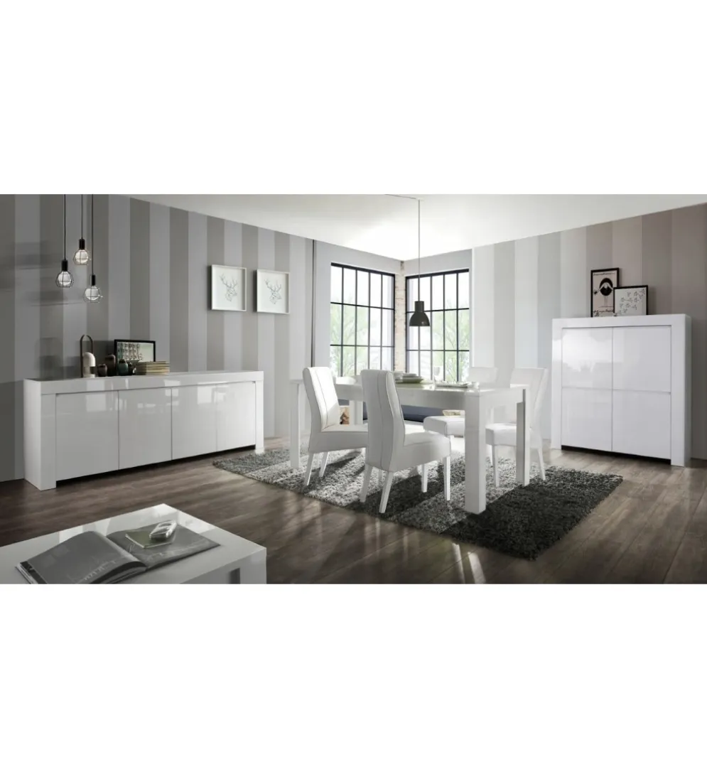 Komoda AMALFI 210 Cm biała