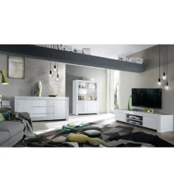 Komoda AMALFI 190 cm biała
