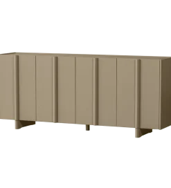 Komoda BASU 200 cm drewno sosny piaskowa