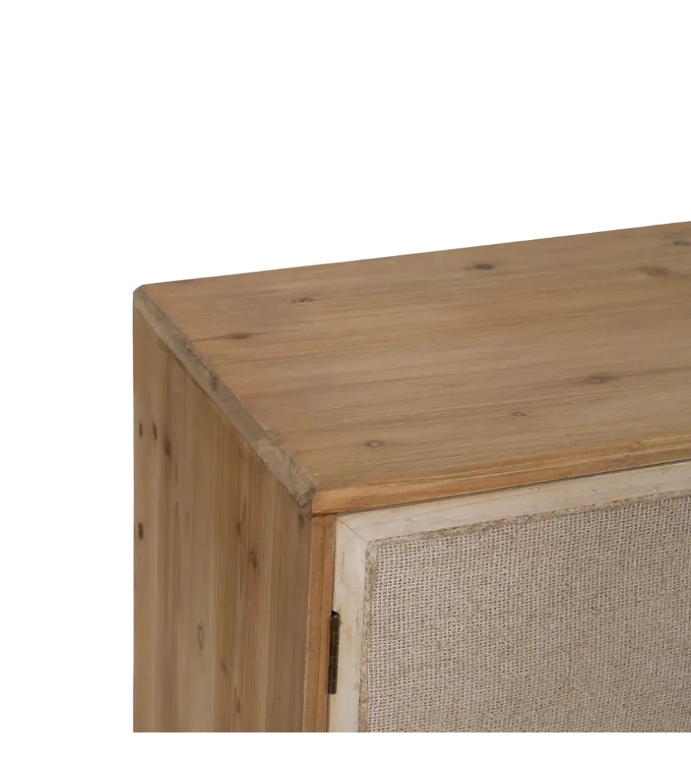 Komoda BRUNEMIN 90 cm drewno mango