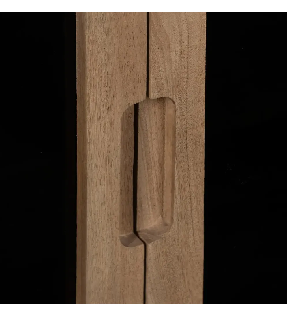 Komoda BURNIE 81 cm drewno mango