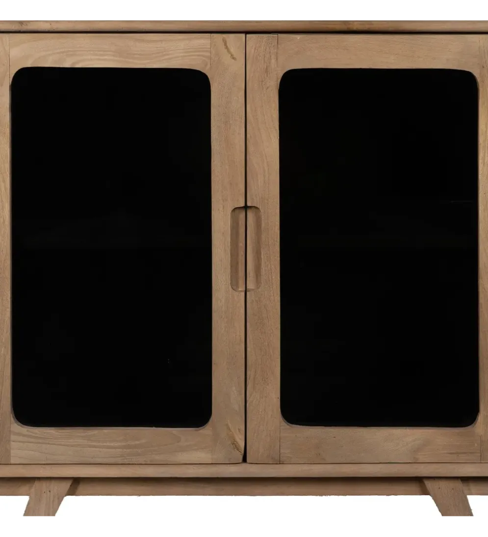 Komoda BURNIE 81 cm drewno mango