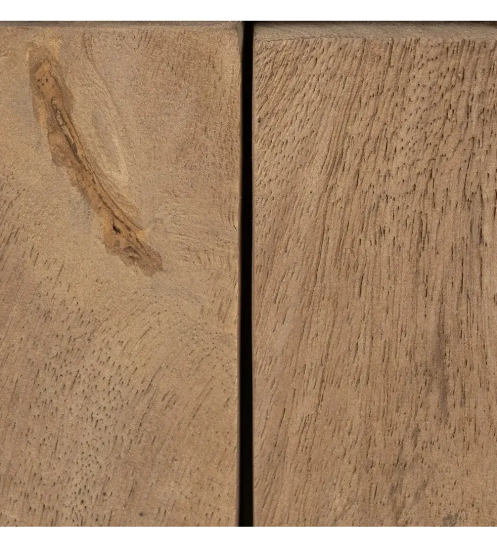 Komoda BURNIE 81 cm drewno mango