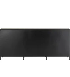 Komoda CADE 175 cm czarna