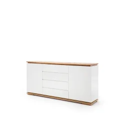 Komoda CHIARO 170 Cm Biało kremowa