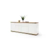 Komoda CHIARO 180 cm biało kremowa