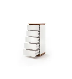 Komoda CHIARO 50 Cm biało kremowa