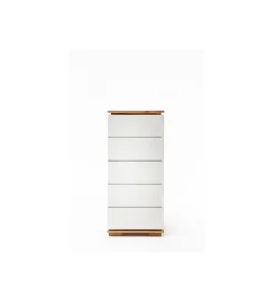 Komoda CHIARO 50 Cm biało kremowa