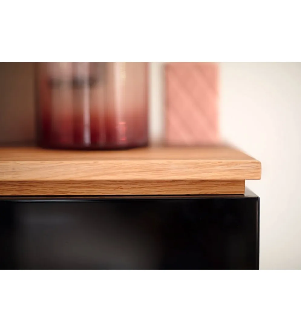 Komoda CHIARO 50 cm czarna