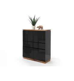 Komoda CHIARO 100 cm czarna