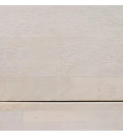 Komoda COSTARIC 83 cm drewno mango bielona