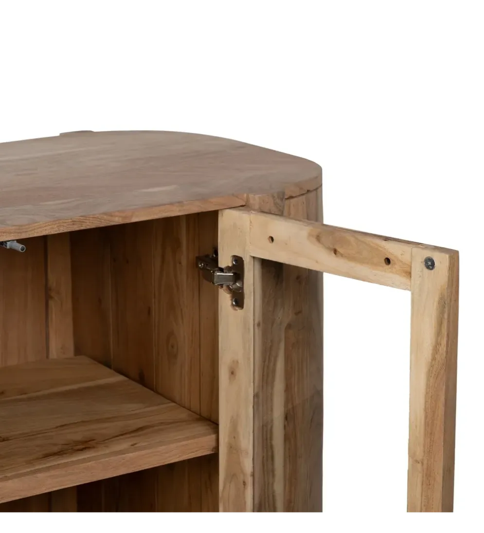 Komoda CREEL 180 cm drewno akacjowe
