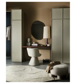 Komoda DAILY 50 x 100 cm drewno sosny szare