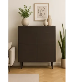Komoda DIVINE 110 cm czarna