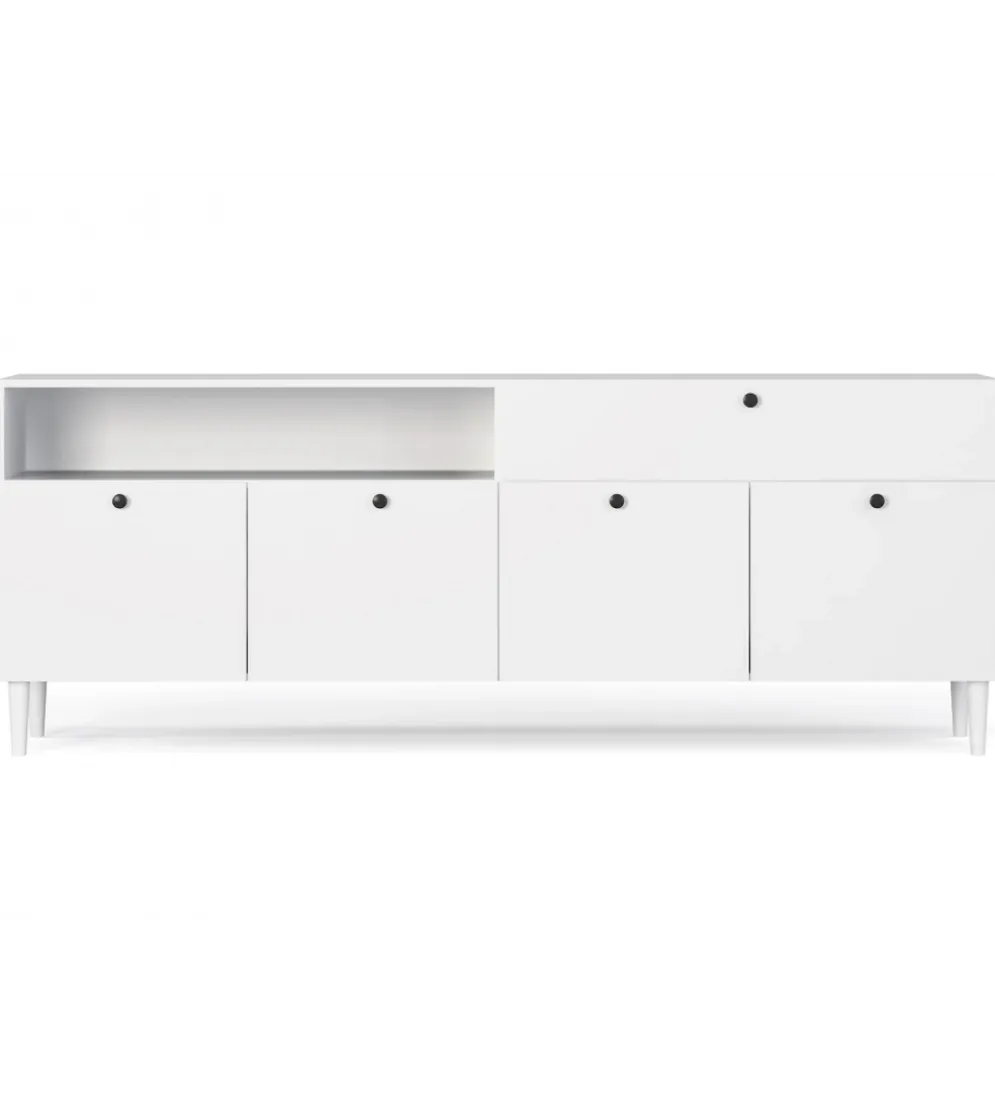 Komoda DULLUM 200 cm biały