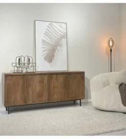 Komoda ELAN 180 cm drewno mango
