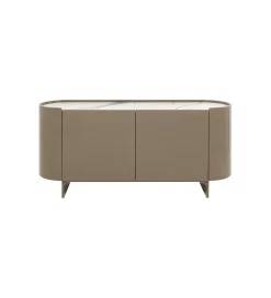 Komoda ELIANO 160 x 75 cm khaki