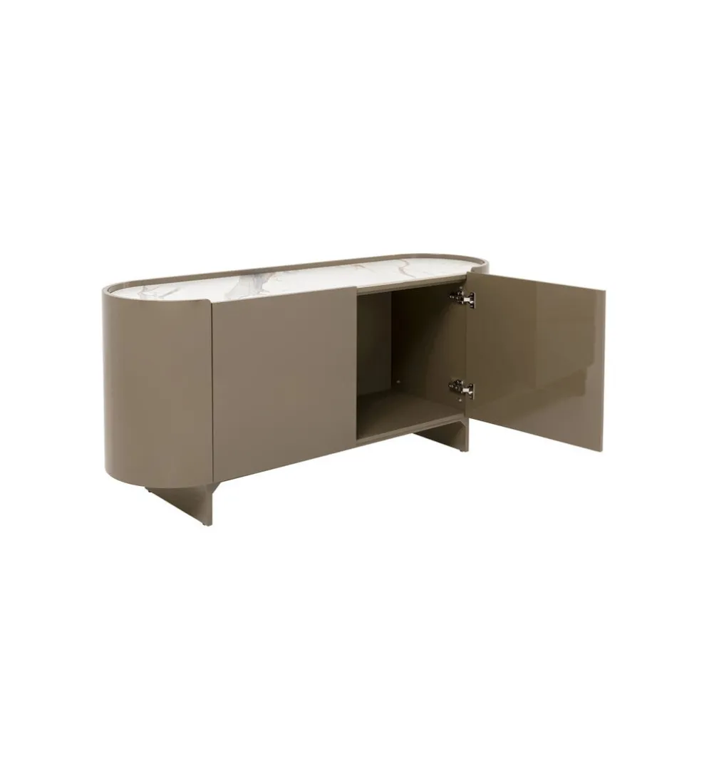 Komoda ELIANO 160 x 75 cm khaki