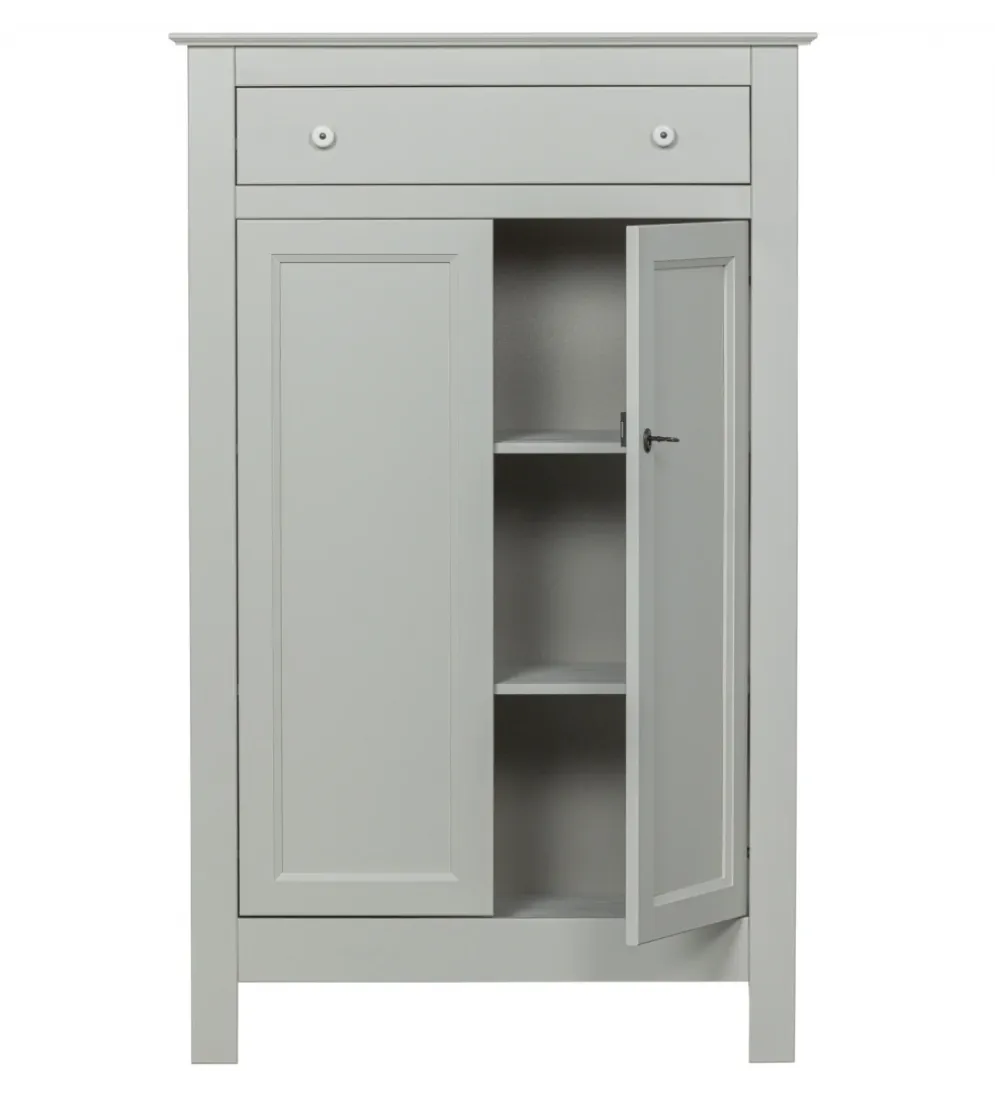 Komoda EVA 150 cm drewno sosna mist