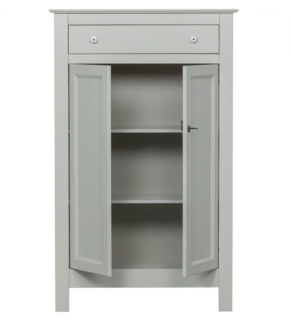 Komoda EVA 150 cm drewno sosna mist