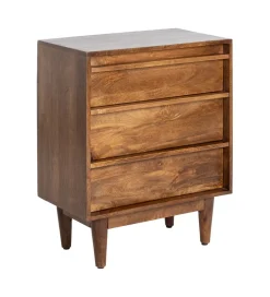 Komoda GARREL 70 cm drewno mango brązowa