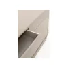 Komoda GLOSSY 160 x 76 cm taupe