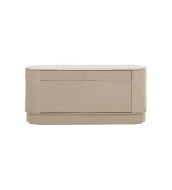 Komoda GLOSSY 160 x 76 cm taupe