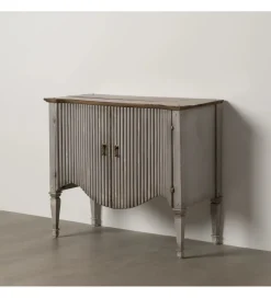 Komoda HALMANDI 100 cm drewno mindi