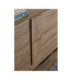 Komoda JUPITER 120 cm w kolorze dąb Mercure
