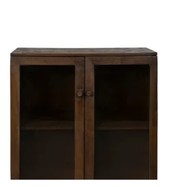 Komoda KOST 80 cm drewno mango brązowy