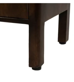 Komoda KURT 120 cm drewno mango ciemny brąz