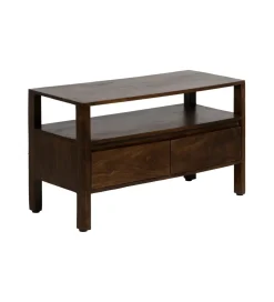 Komoda KURT 97 cm drewno mango ciemny brąz