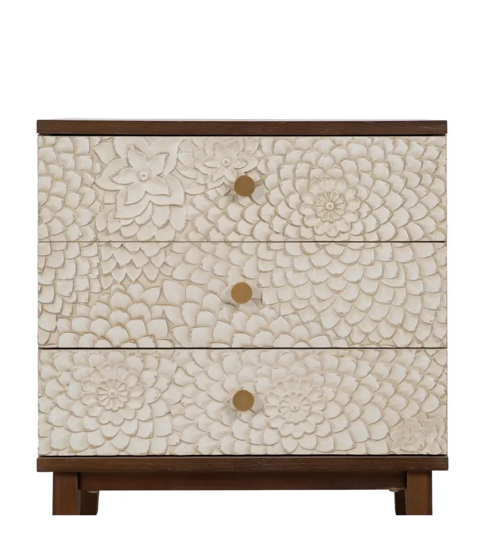 Komoda LAPUNA 71 cm drewno sosny